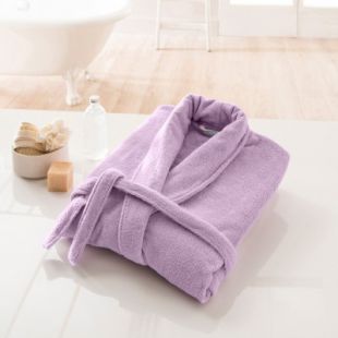 Peignoir éponge col châle - Blancheporte