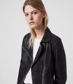 Allsaints - VELA LEATHER BIKER JACKET