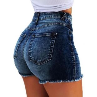 Shorts en Jean Femme Taille Haute