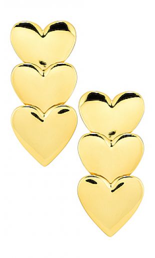 Hearts Dangle Earrings