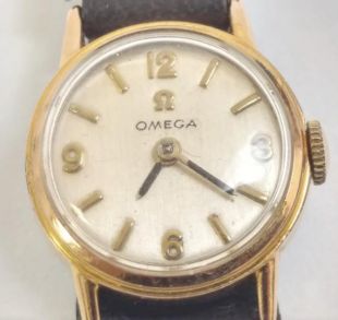 vintage Estate Ladies Omega, 17 bijoux, Vent manuel, Or jaune lourd rempli ,Circa 1960(WAT10333) Running and Accurate