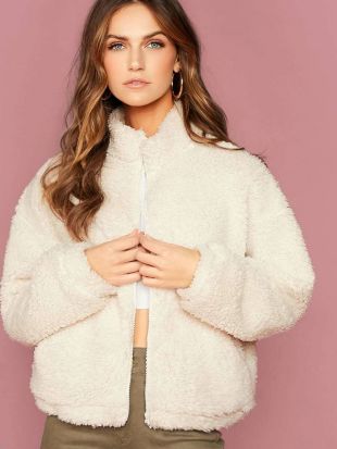 manteau moumoute femme