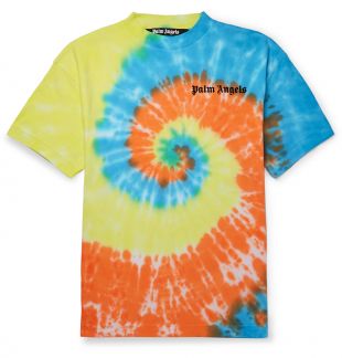 palm angels tie dye shirt
