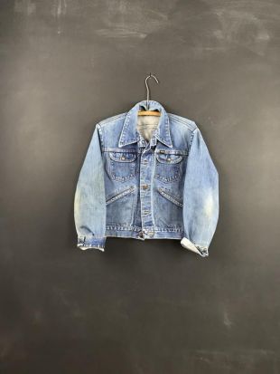 veste en denim Maverick vintage 80s 90s manteau en jean