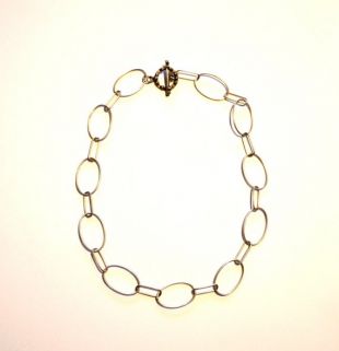 Grosse chaine en argent Collier argent Collier de chaîne de lien / collier chaîne en grosse maille / géométrique collier argenté avec chaîne en argent Sterling