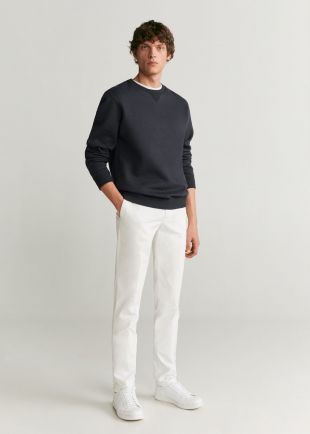 Pantalon chino slim-fit serge