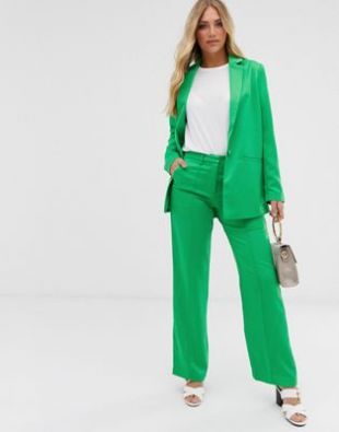 Vila wide suit pants