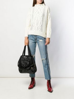 Sac Porté Épaule à Détail De Boucle