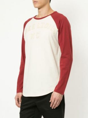 t-shirt Bicolore à Appliqués