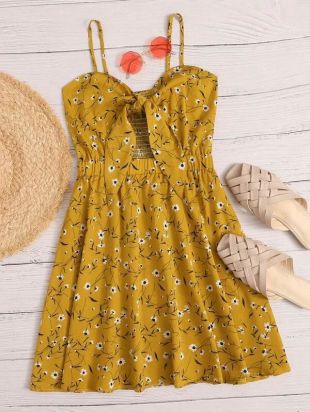 Robe a imprimé floral