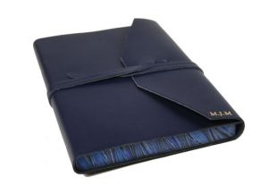 Positano Handmade Leather Wrap Journal A5 Chocolate (21cm x 15cm x 2cm) Can be Personalised!