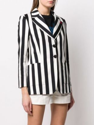 Blazer Rayé Classique