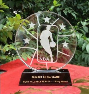 NBA Replica model All-Star Game MVP Trophy