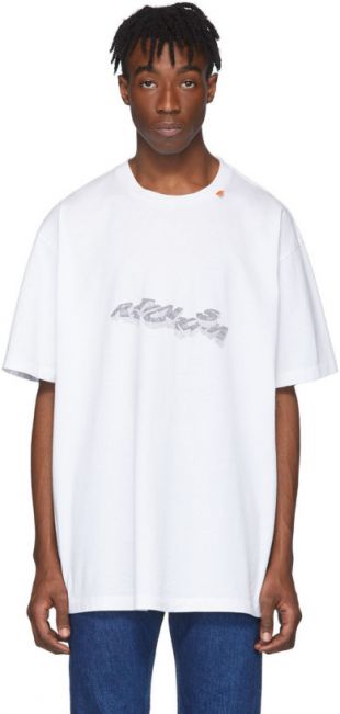 White 3D Pencil T-Shirt