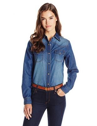 Women's Western Fashion Denim Shirts