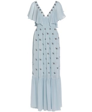 Temperley London Starling V-Neck Dress