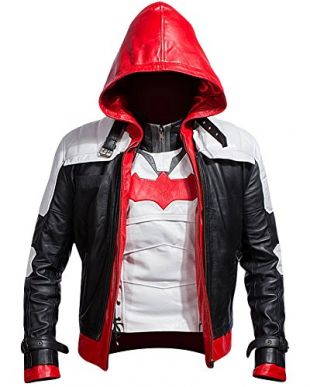 Réplica de la chaqueta de cuero como se ve en Batman: Arkham Knight - Red  Hood Story Pack (Tutorial completo de DLC) | Spotern