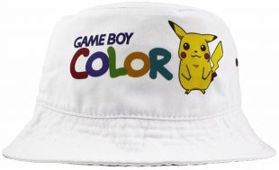 Bob Chapeau Game Boy Color Pikachu Lorenzo Coton, Blanc, Taille unique