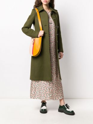 Manteau Droit à Boutonnière