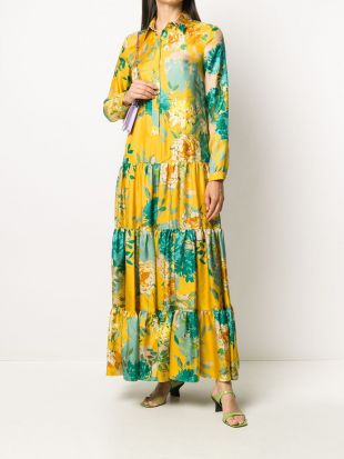 Robe-chemise à Fleurs