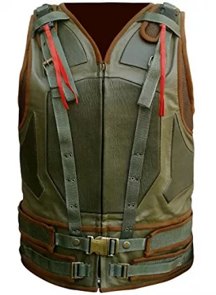 Dark Knight Rises Style Military Green Bane Vest for Men
