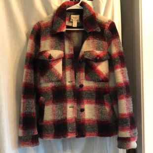 Forever 21 - Plaid Wool Blend Coat