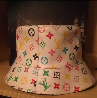 Louis Vuitton Bucket hat worn by Billie Eillish as seen in Instagram