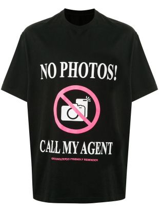 Short Sleeve No Photos T-shirt
