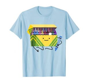 Funny Good Boys Crayon Box Smile Teacher Gift T-Shirt
