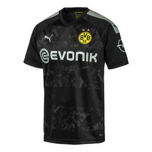 BVB-AuswÃ¤rtstrikot 19/20 (kurzarm) Schwarz Borussia Dortmund
