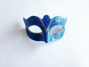 Malibu Blue Mens Masquerade Masque Classique Homme Masque Vénitien