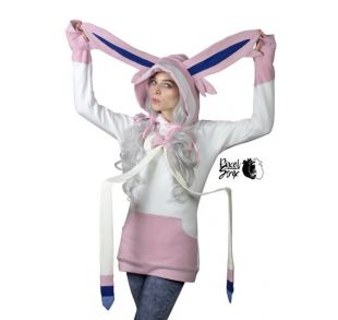 Sylveon inspiré sweat à capuche MALE ou FEMALE