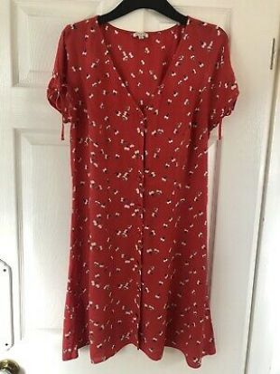 River Island - Ladies Pretty River Island Mini Style Tea Dress Sz 12.