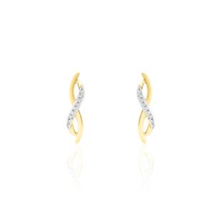 Boucles d'Oreilles Or et Diamant