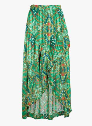 Jupe imprimée longue HALL