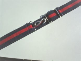 ceinture élastique de serpent de dames s'adapte 24 à 34 ceinture marine - rouge