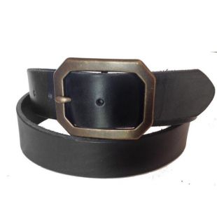Noir véritable fait à la main en cuir ceinture taille 32 34 36 38 S M L Xl - cadeaux pour lui - vente - Deal - amovible - Snap sur