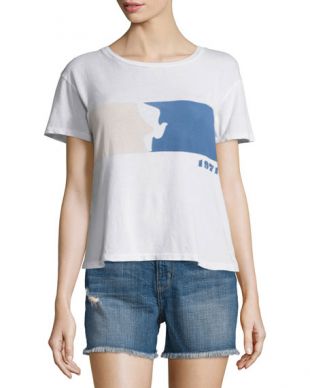 The Freshman Short-Sleeve Tee, Sugar Flying Dove