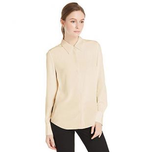 lilysilk - 100% Silk Blouse Long Sleeve Ladies Shirts Silk Shifting Sand
