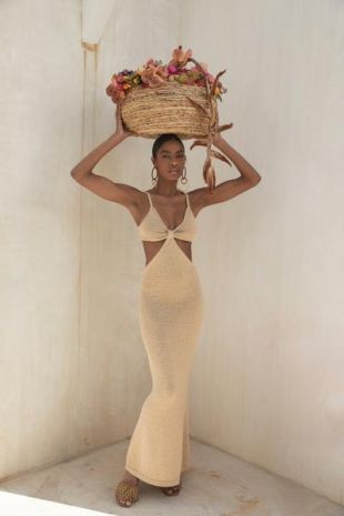 Serita Dress - Sand