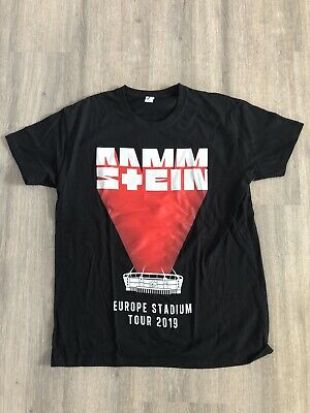 rammstein tour shirt 2019