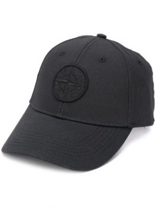 Stone Island - Casquette Noire Stone Island