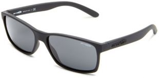 Red Sands w/ Patented PolarizedPlus2 Lenses Polarized Lifestyle Sunglasses, Matte Black/Neutral Grey Polarized, Large