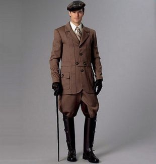 Costume Norfolk pour homme de commande personnalisée. Costume pour homme de style édouardien. Costume historique. Costume militaire. Veste d'équitation et Jodphurs.