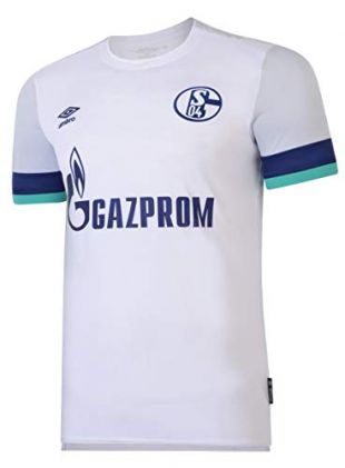 UMBRO FC Schalke 04 Trikot Away 2019/2020 Herren weiß/blau, L