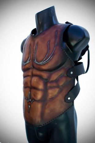 Armure MuscleD Semi Cuir