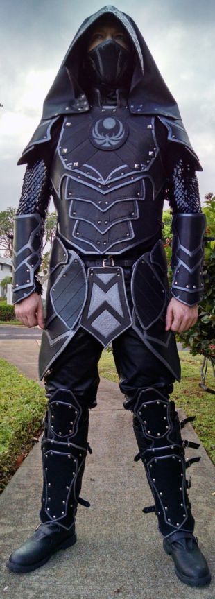 En cuir armure Nightingale Deluxe Set