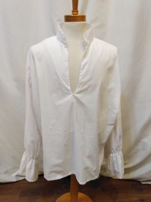 Unbranded - Victorian, Steampunk Poet Shirt - Coton blanc