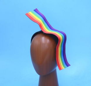 Rainbow Ribbon Headband