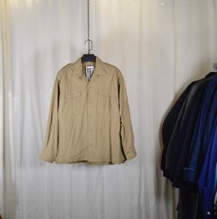 MILITAIRE : Chemise armée française / raccourcie / homme taille L